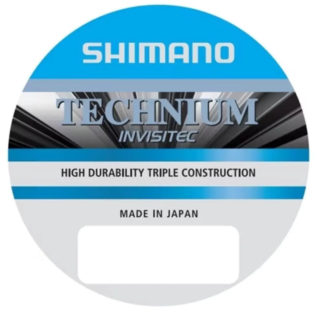 Shimano Technium Invisitec Nylon Vislijn 0.40mm - 594m - Low Visible Grey