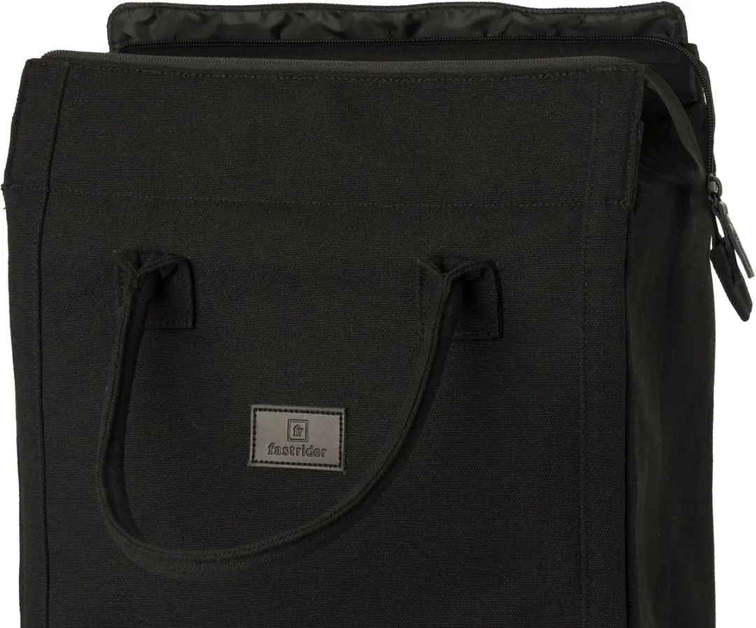 FastRider Classic Enkele Fietstas 20L - Zwart - afbeelding 2 van 5