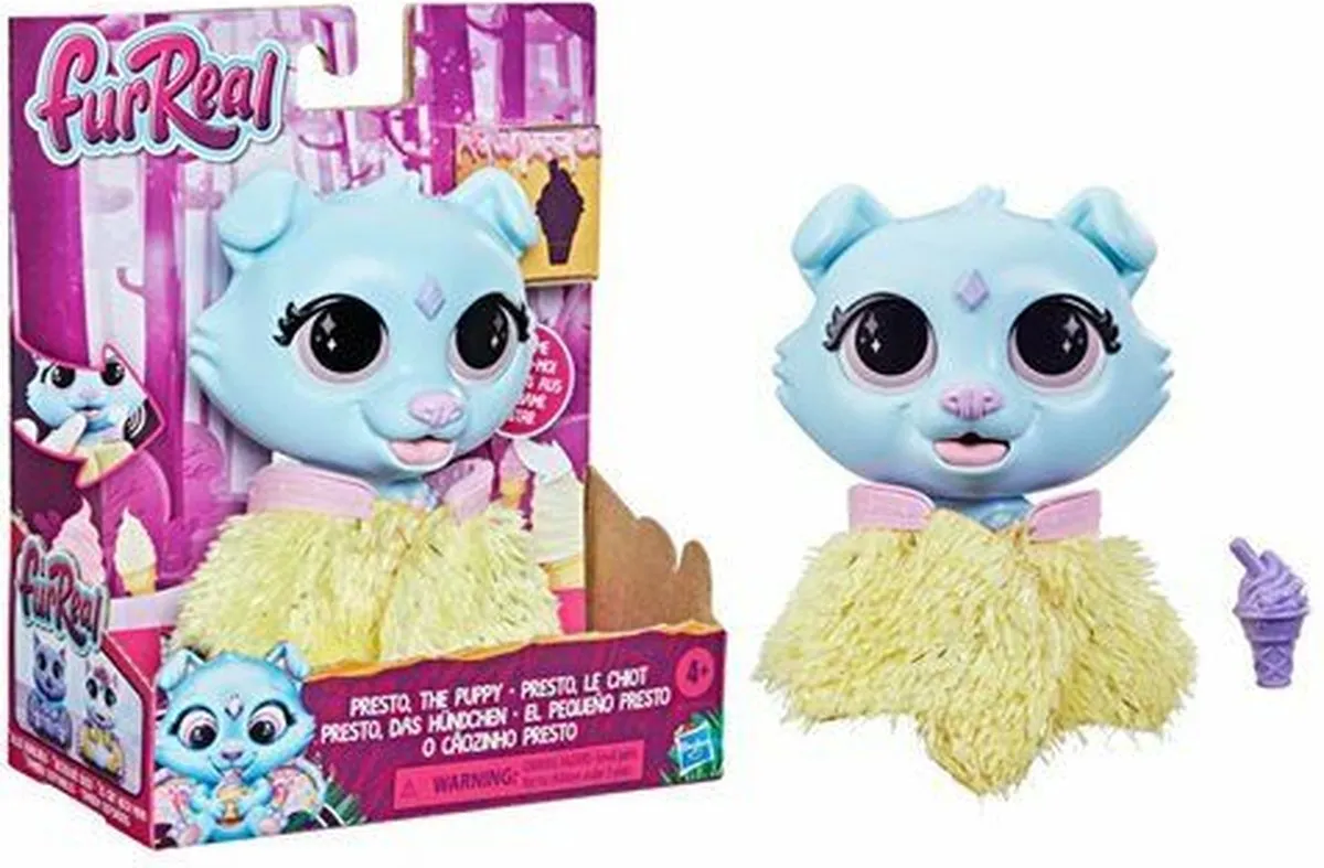 Hasbro Presto the Puppy Interactieve Speelgoedhond - Blauw/Geel