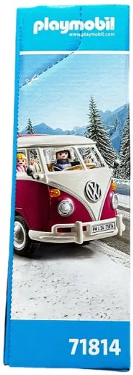 Playmobil 71814 Volkswagen T1 Campingbus Winteredition II - Rood