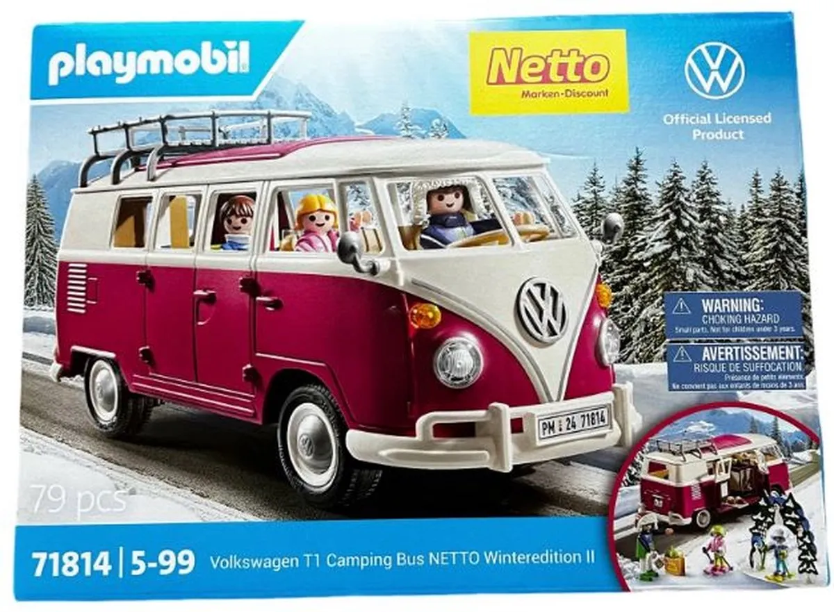 Playmobil 71814 Volkswagen T1 Campingbus Winteredition II