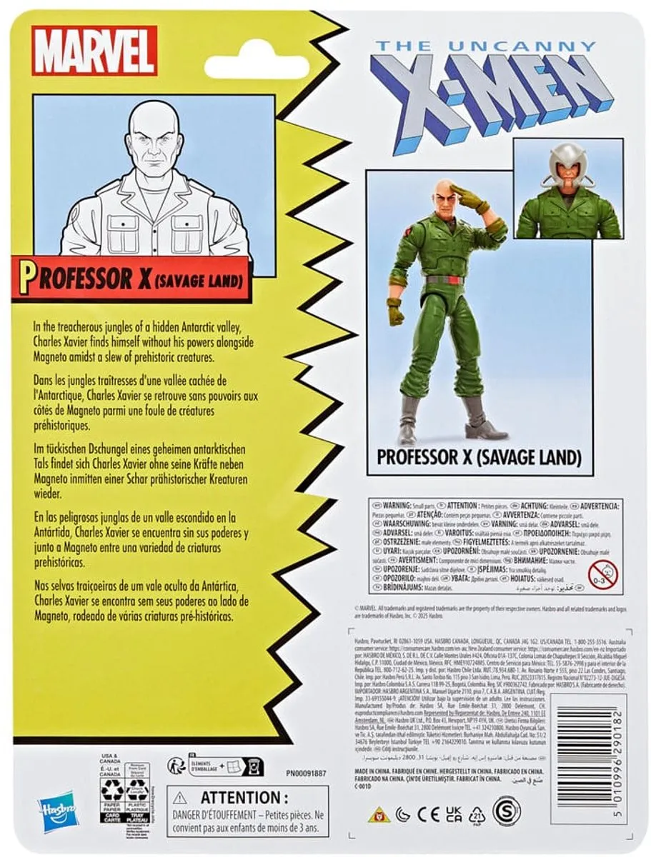 Hasbro Marvel Legends Professor X Savage Land Action Figuur 15cm - Multi