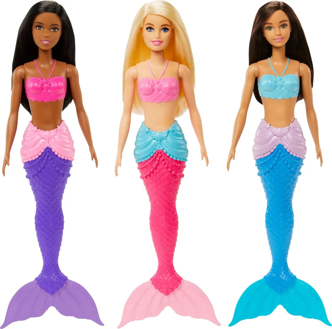 Barbie Dreamtopia Zeemeermin Pop HGR07 - Blauw