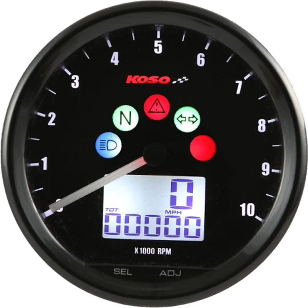 Teller Koso multifunctioneel 64mm zwart