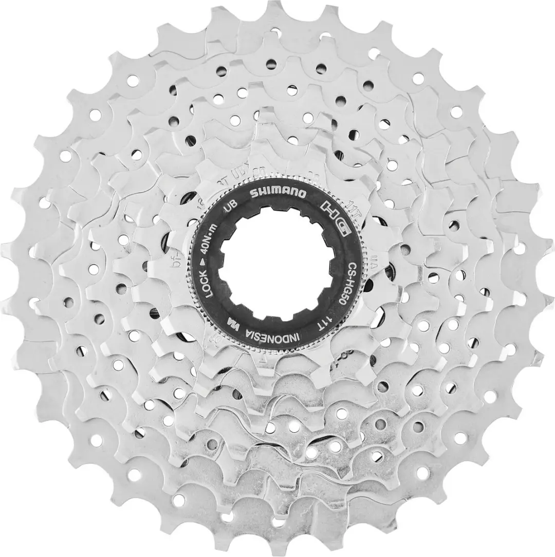 Shimano Claris CS-HG50-8 Fietscassette 11-30T - Zilver - afbeelding 3 van 4