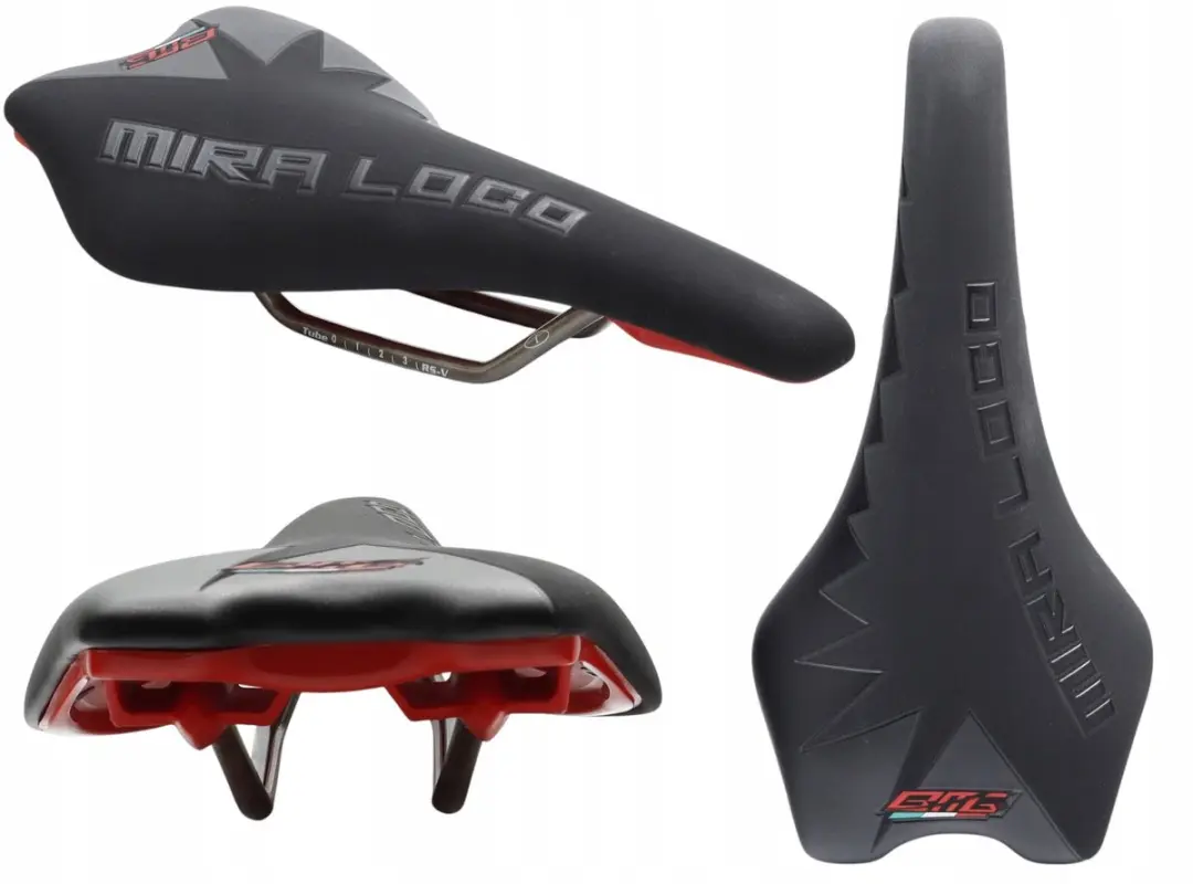Selle Monte Grappa BMG Miraloco Zwart Fietszadel