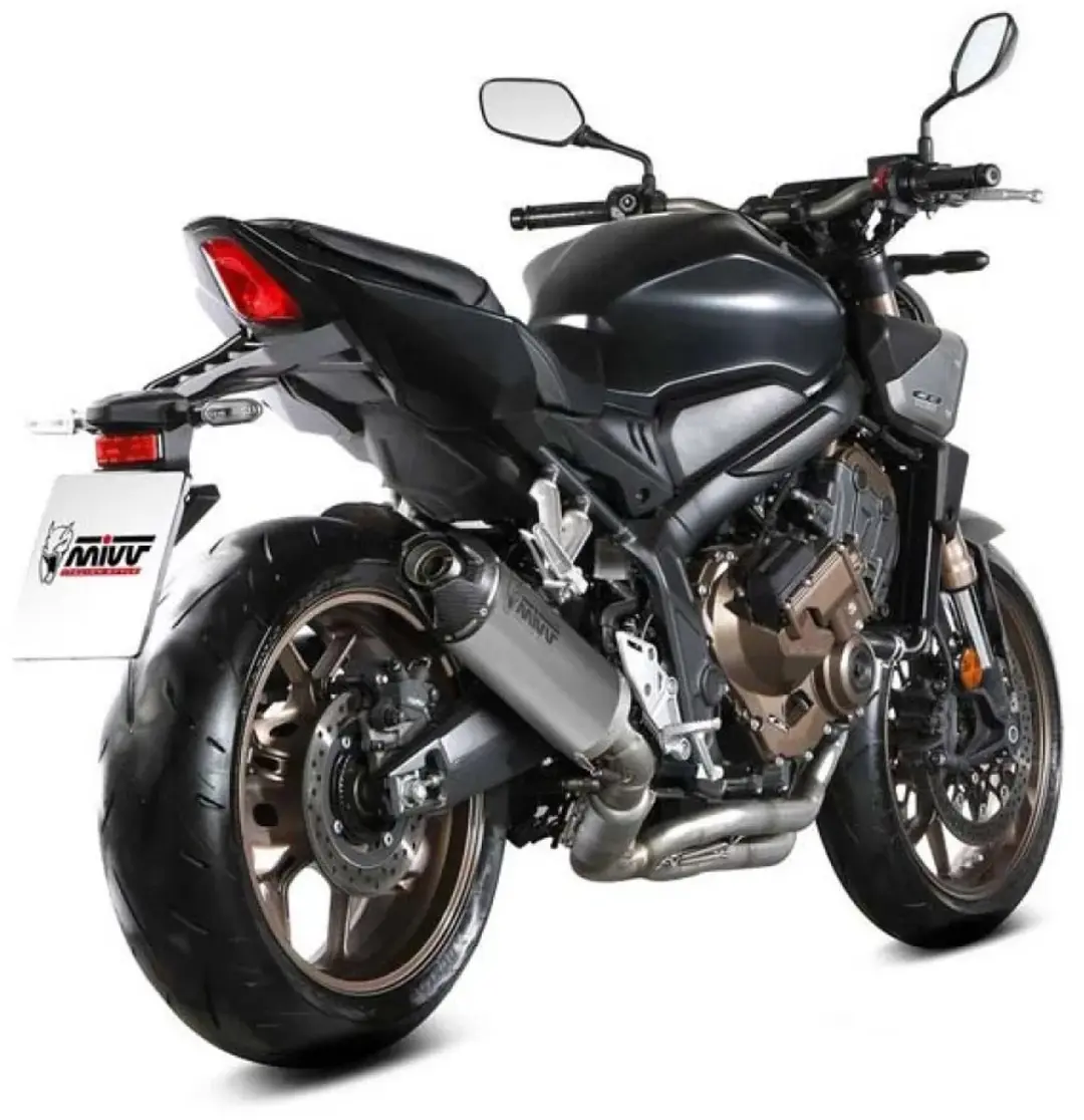 Mivv AK-1 Honda CB 650R 24-25 Uitlaatsysteem - Zilver