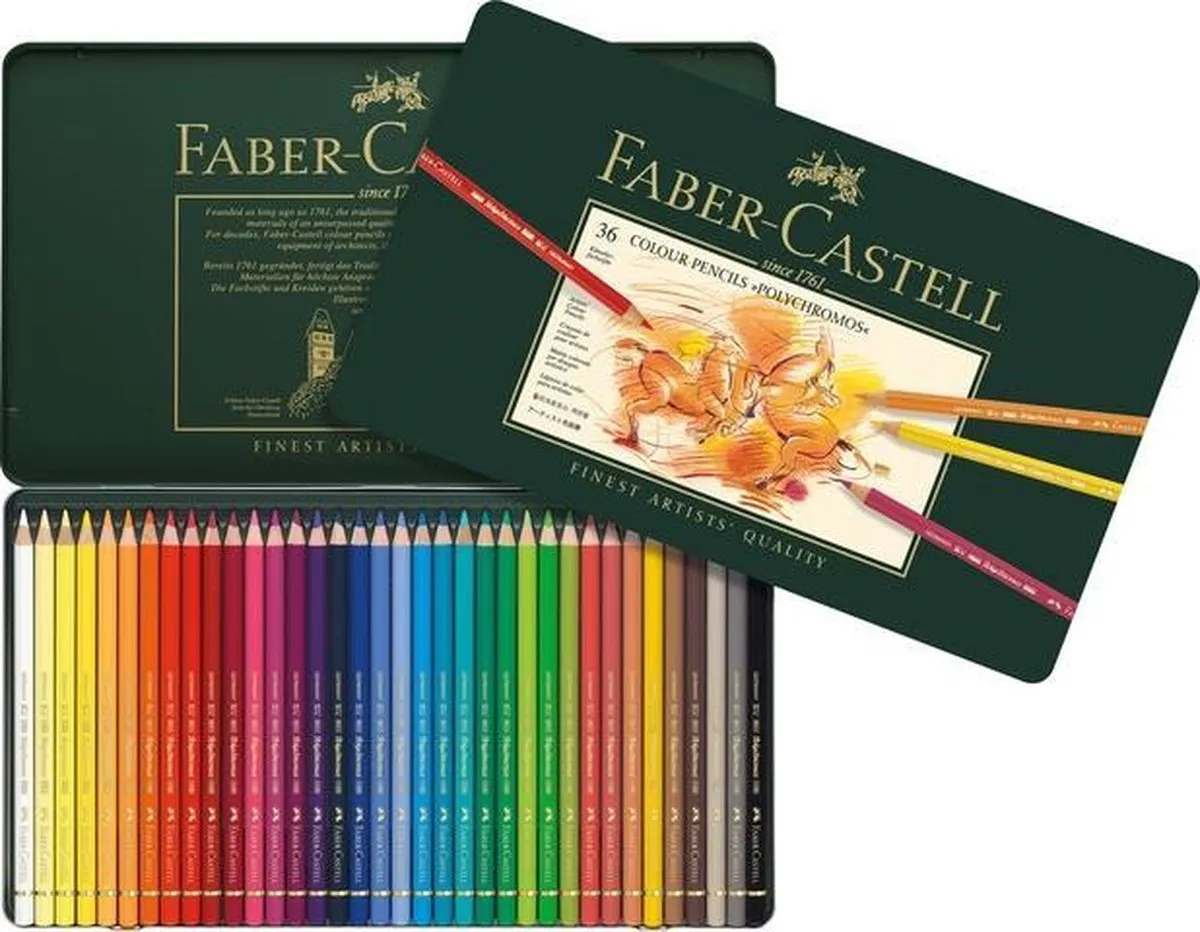 Faber-Castell Polychromos Kleurpotloden 36 Stuks - FC-110036