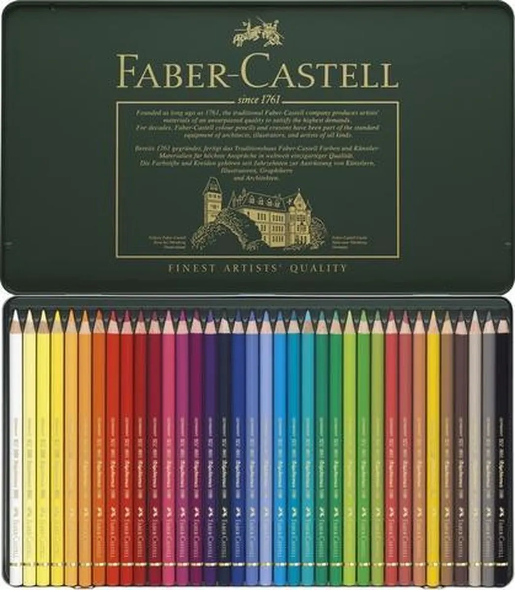 Faber-Castell Polychromos Kleurpotloden 36 Stuks - FC-110036