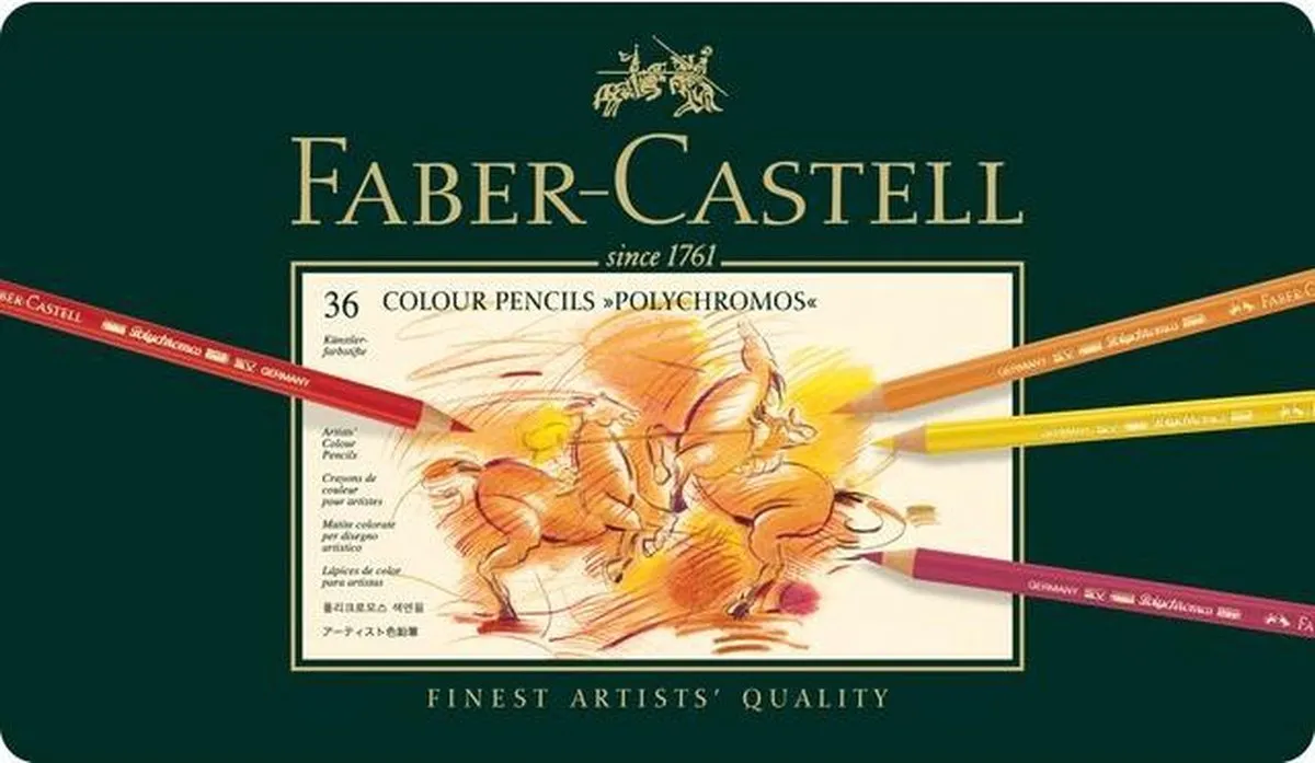 Faber-Castell Polychromos Kleurpotloden 36 Stuks - FC-110036