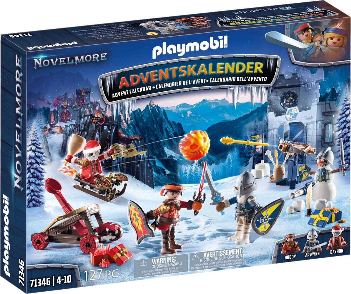 Playmobil Adventskalender Novelmore Strijd in de Sneeuw 71346