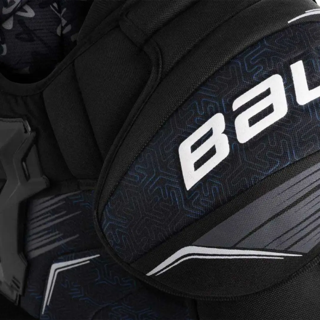 Bauer Hockey X Senior Hockeyschouderbeschermer L - Blauw