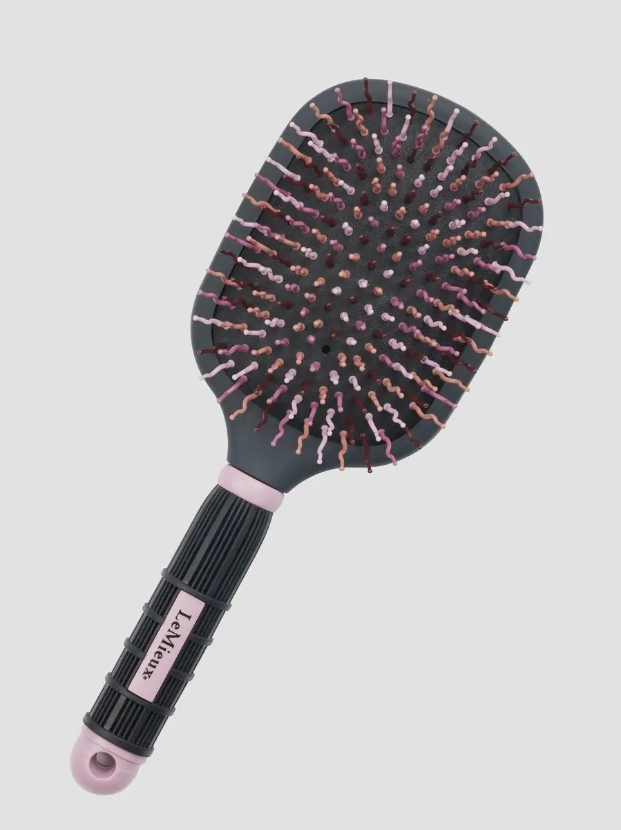 LeMieux LMX staart & manen borstel Tidy plus Blue
