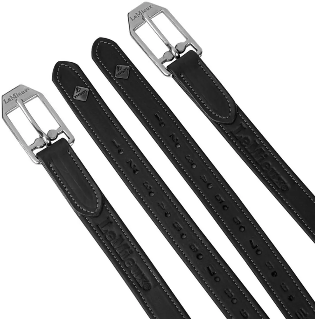Lemieux Vector Stijgbeugelriemen 130cm - Zwart
