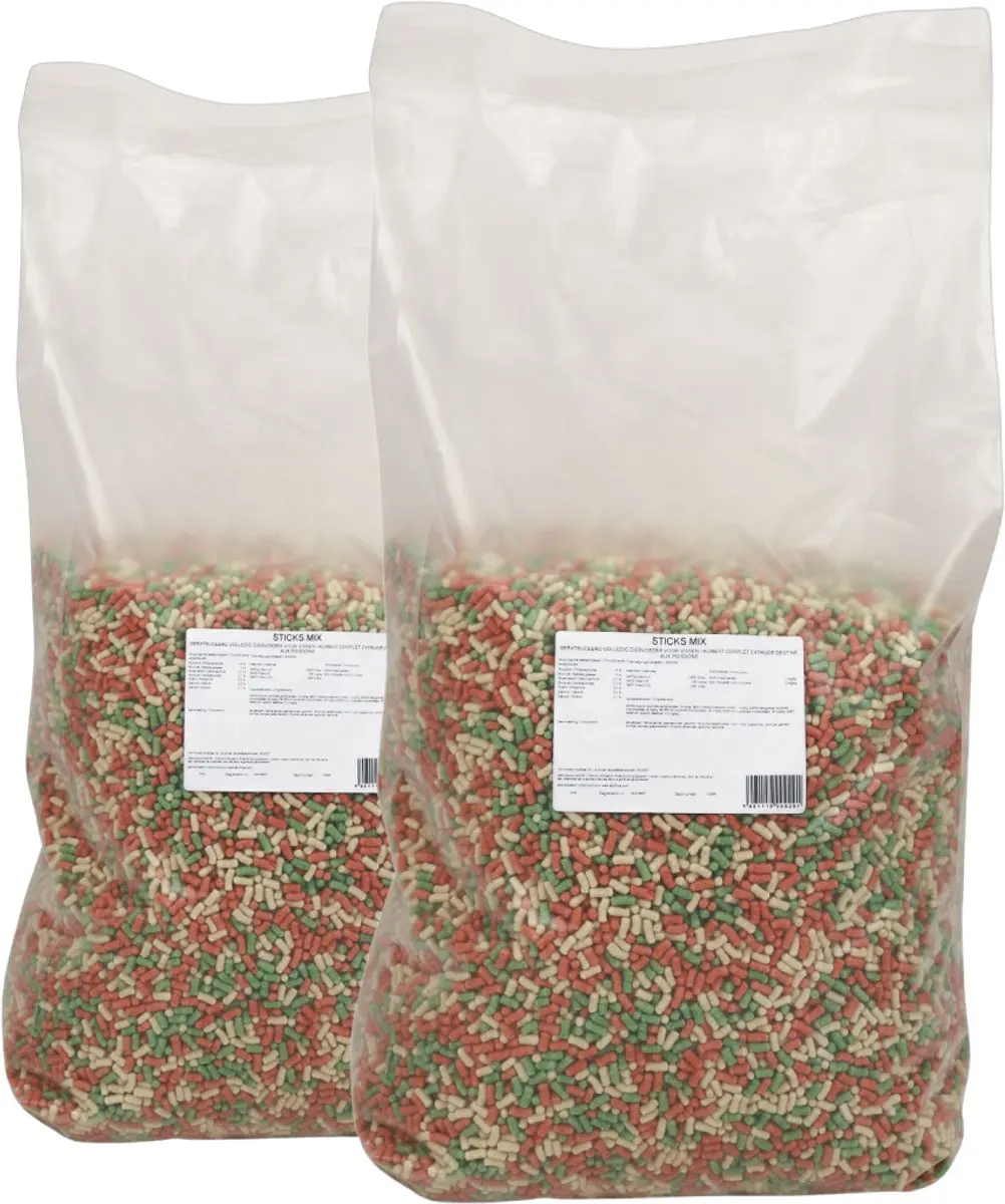 Famiflora kleurrijke Sticks Mix vijver vissenvoer