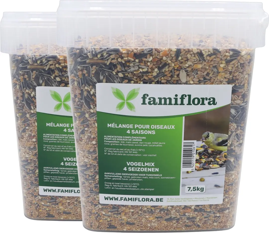 Famiflora Vogelmix 4 Seizoenen