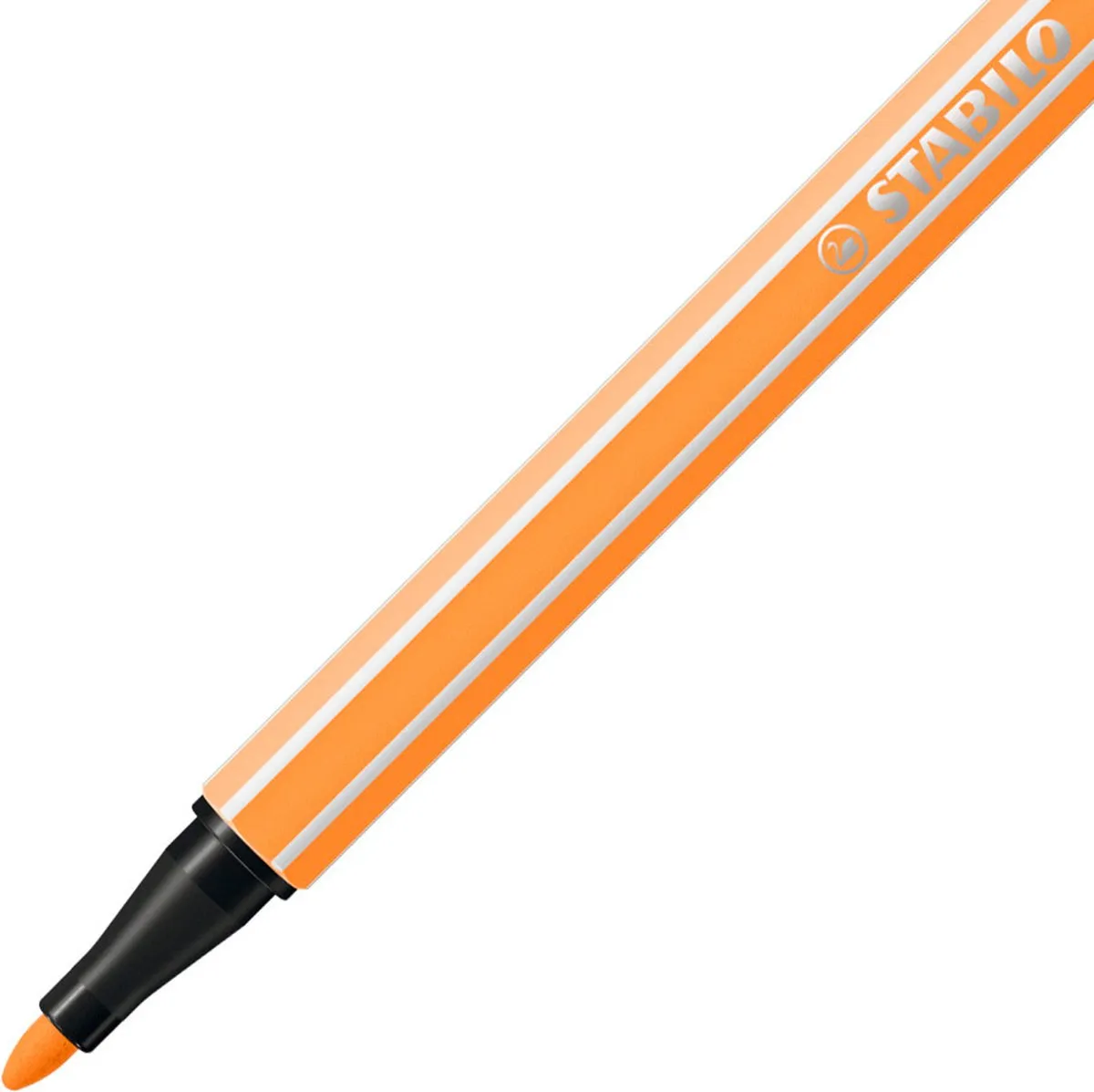 STABILO Pen 68 Neon Oranje - Doos 10 Stuks