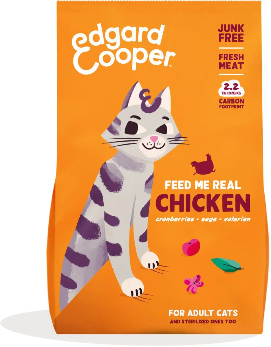 Edgard & Cooper Kat Adult Kip 325g