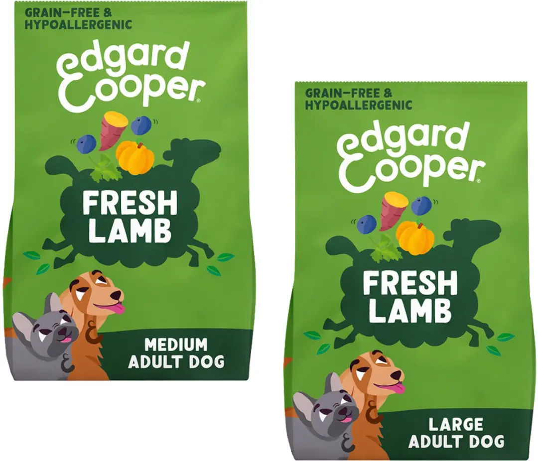 Edgard & Cooper Lam Hondenbrokken Medium 2,5kg - Graanvrij
