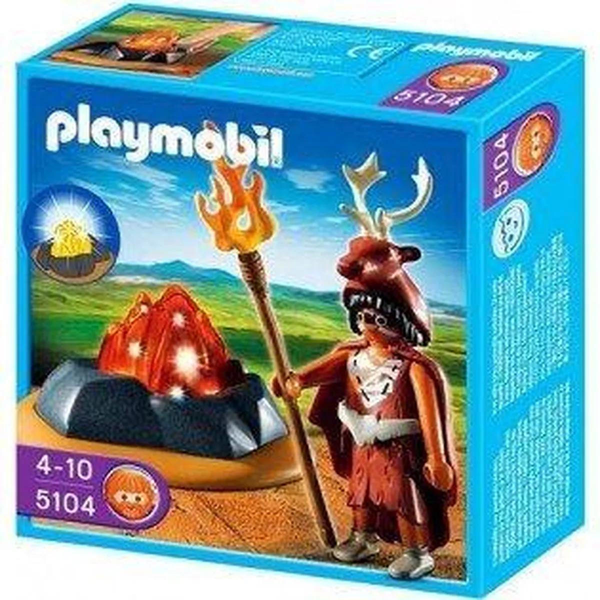 Playmobil Vuurwachter Met LED-verlichte Rots 5104