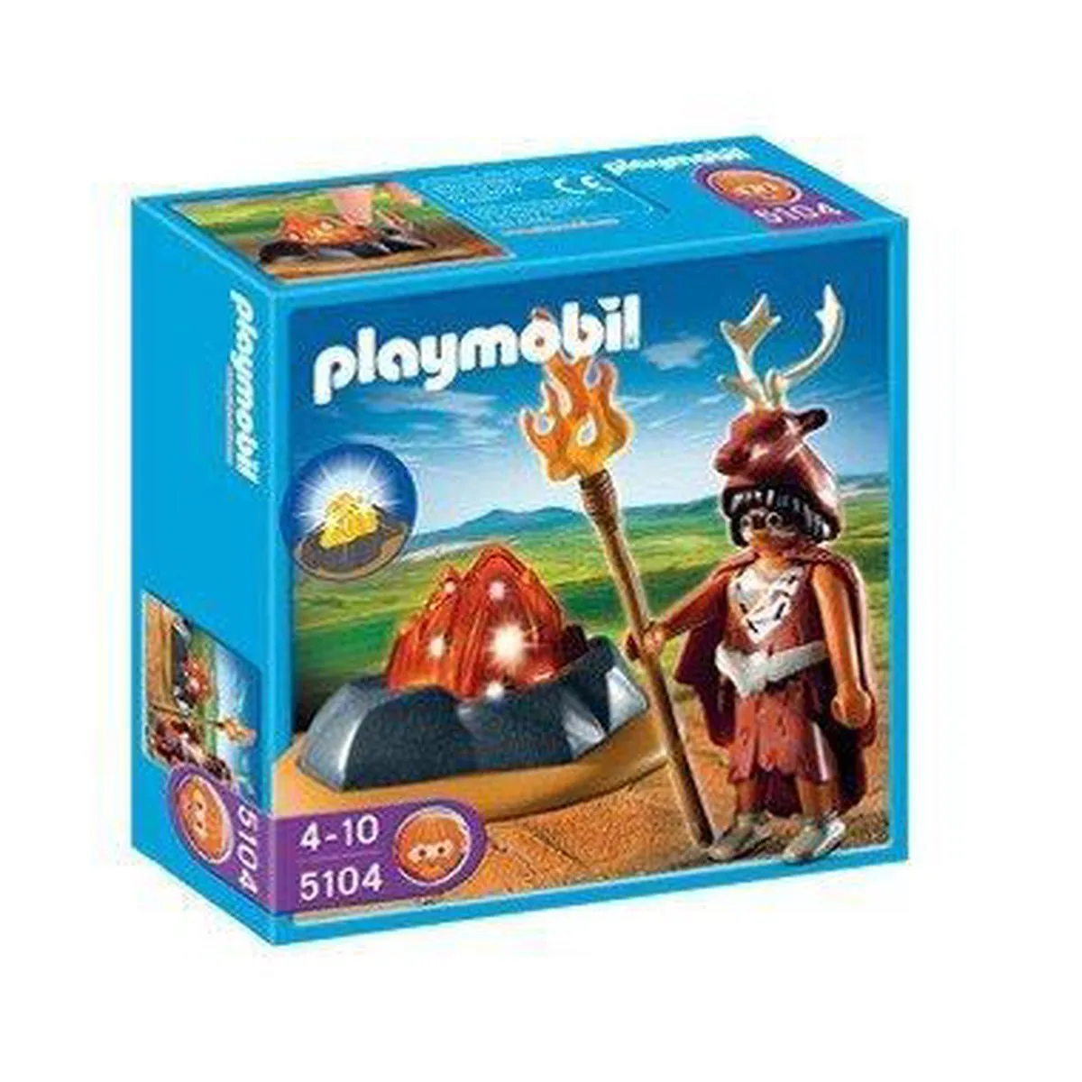 Playmobil Vuurwachter Met LED-verlichte Rots 5104