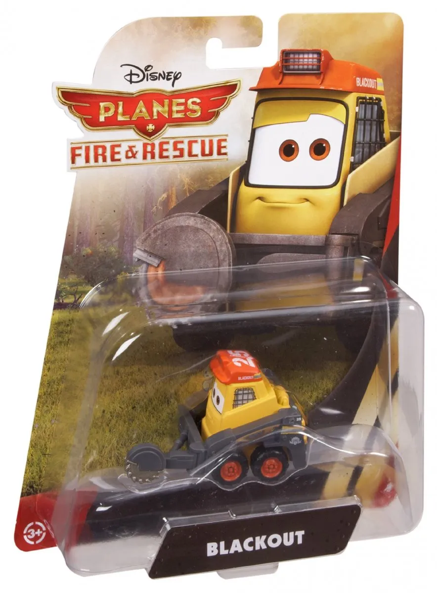 Disney Planes Blackout Minifiguur BDB92 - Geel