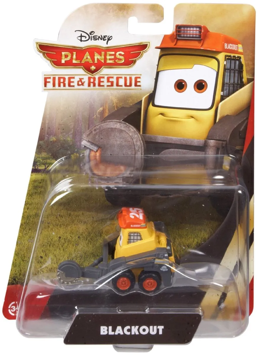Disney Planes Blackout Minifiguur BDB92 - Geel