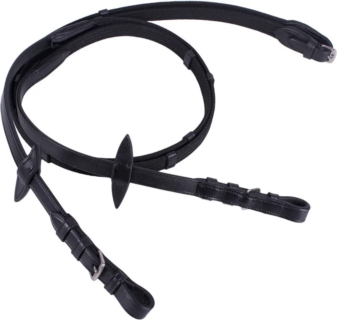 QHP Webband Teugel Full - Zwart