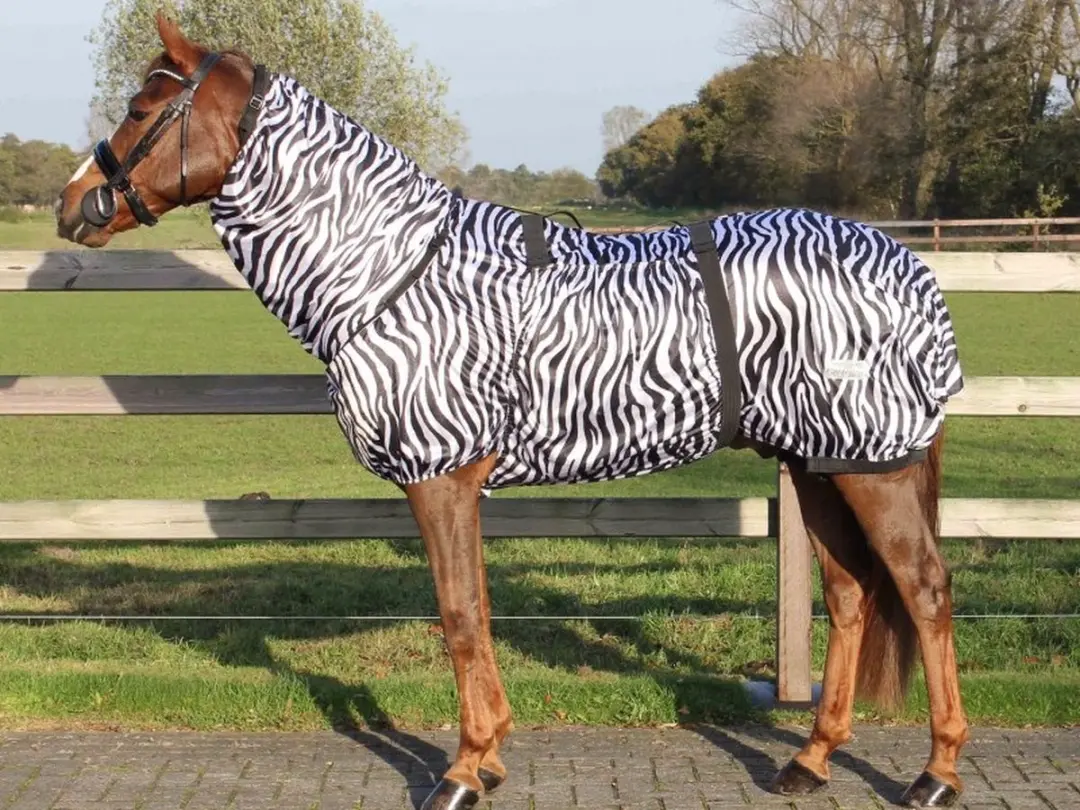 QHP Eczeemdeken Q-Essentials Zebra - 165x215cm - afbeelding 6 van 6