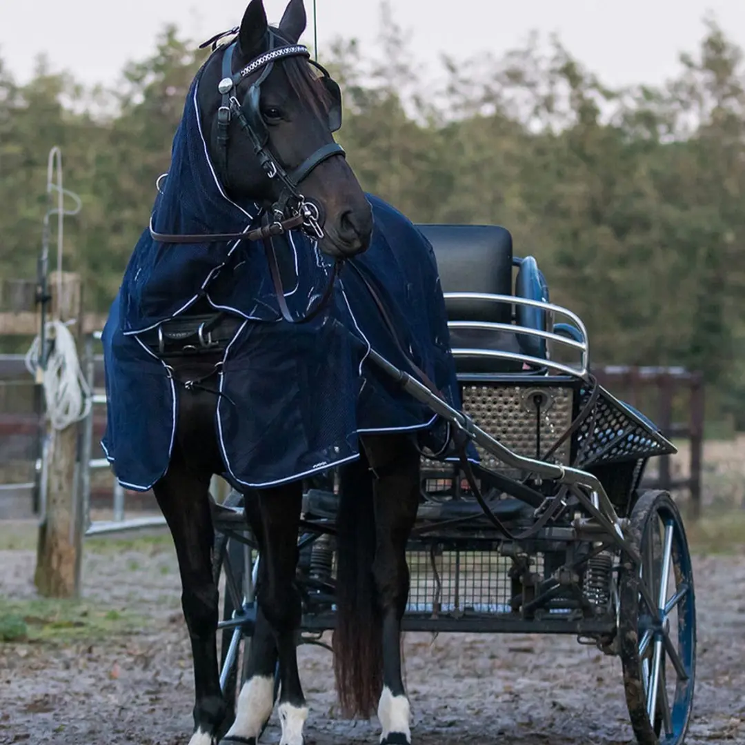 QHP Tuigvliegendeken 90/125 - Blauw