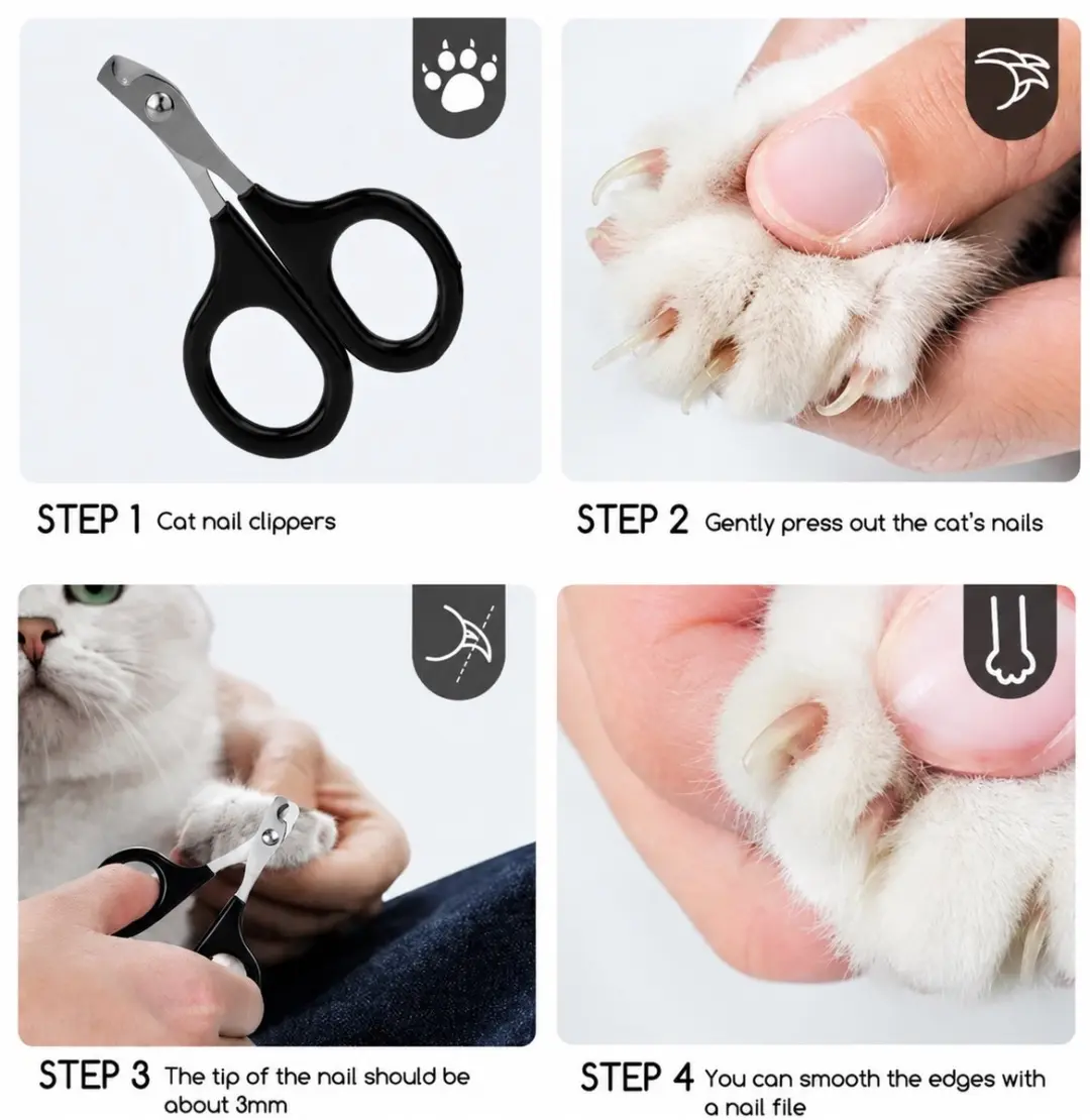 Nobleza Nagelschaar Huisdieren - Zwart Zilver