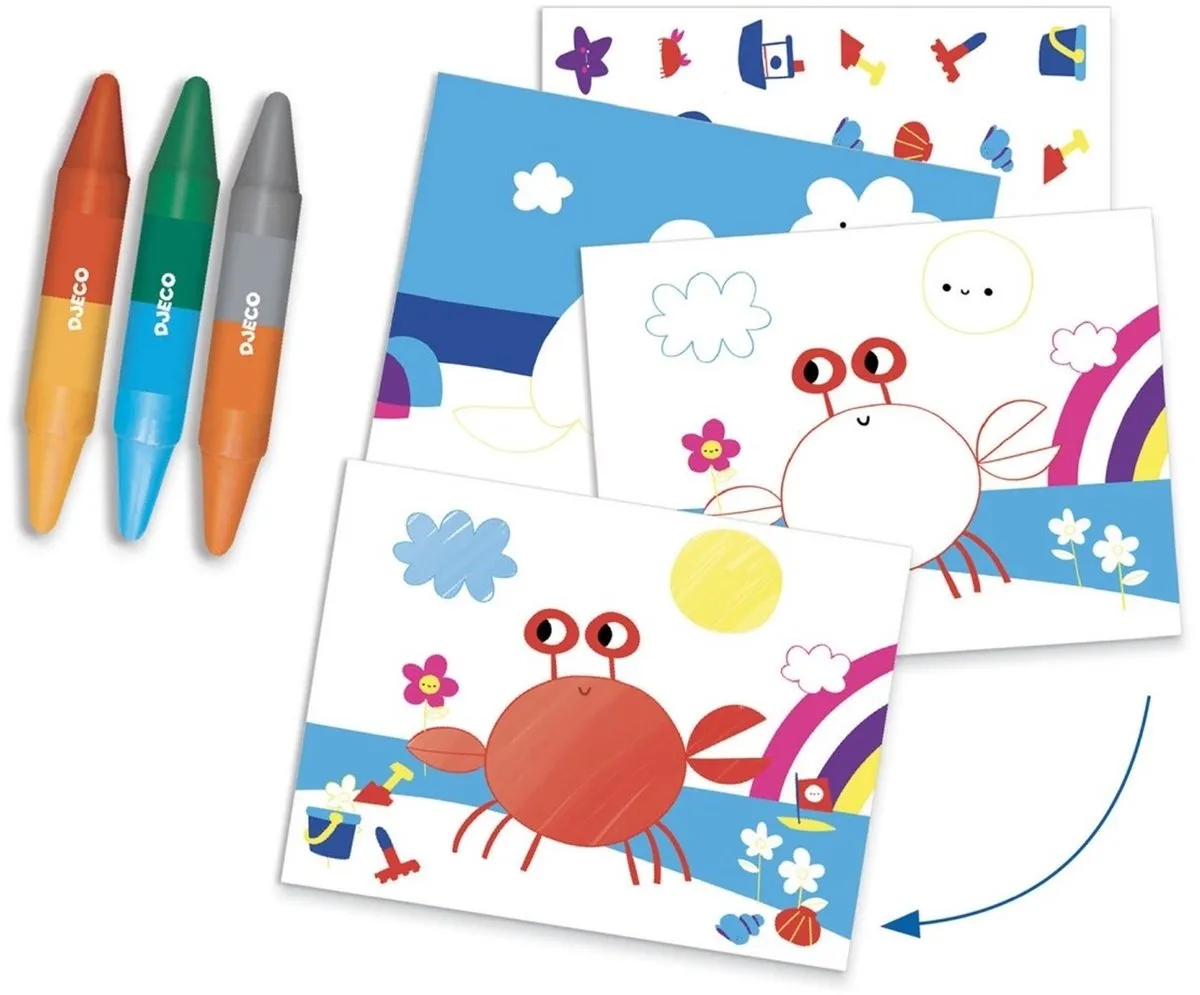 Djeco Creatieve Activiteitenset - Multicolore