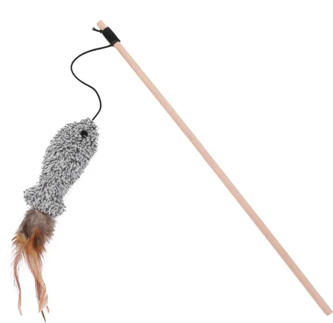 Nobleza Kattenhengel met Veren en Belletje