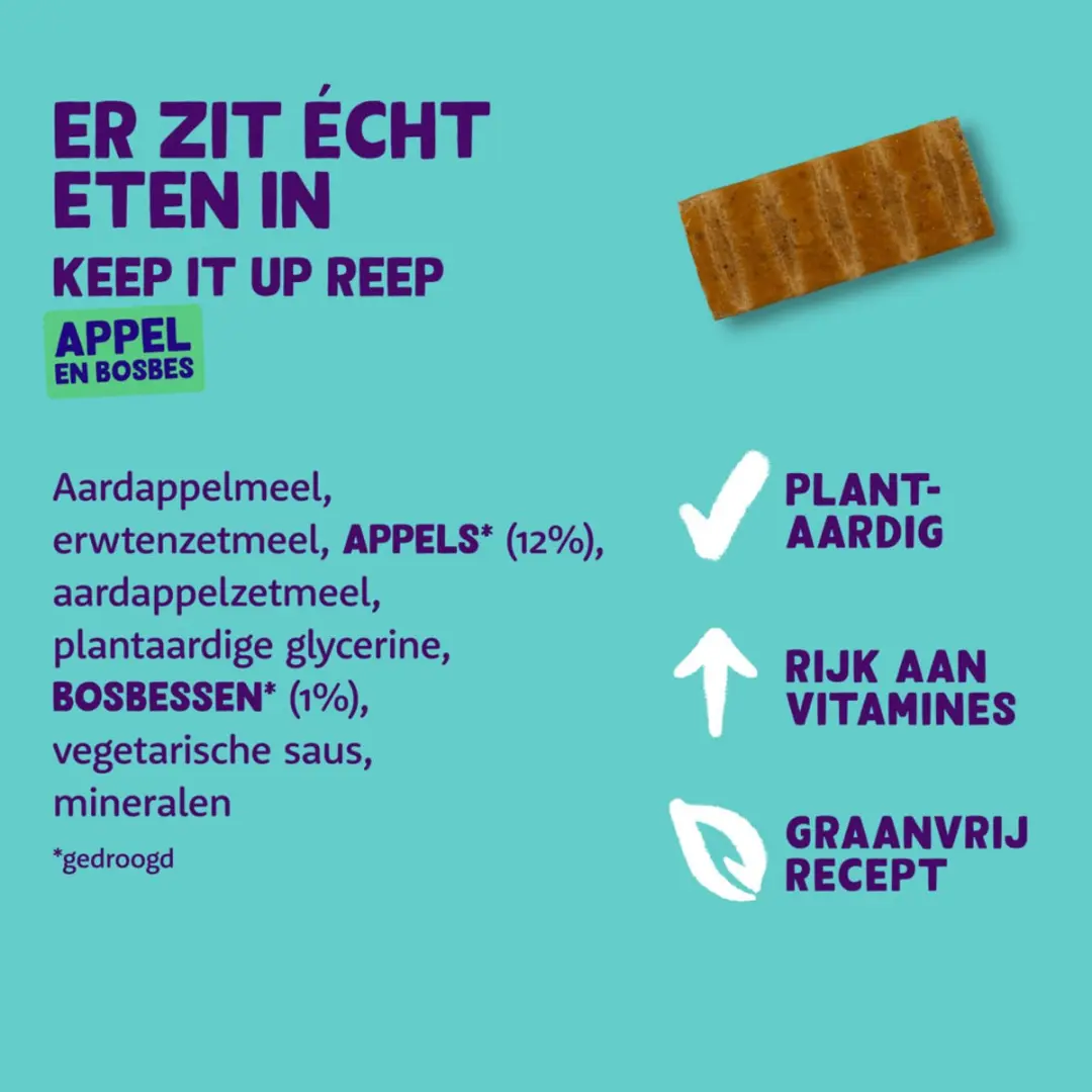 Edgard & Cooper Keep It Up Hondensnack 4x30g - Graanvrij