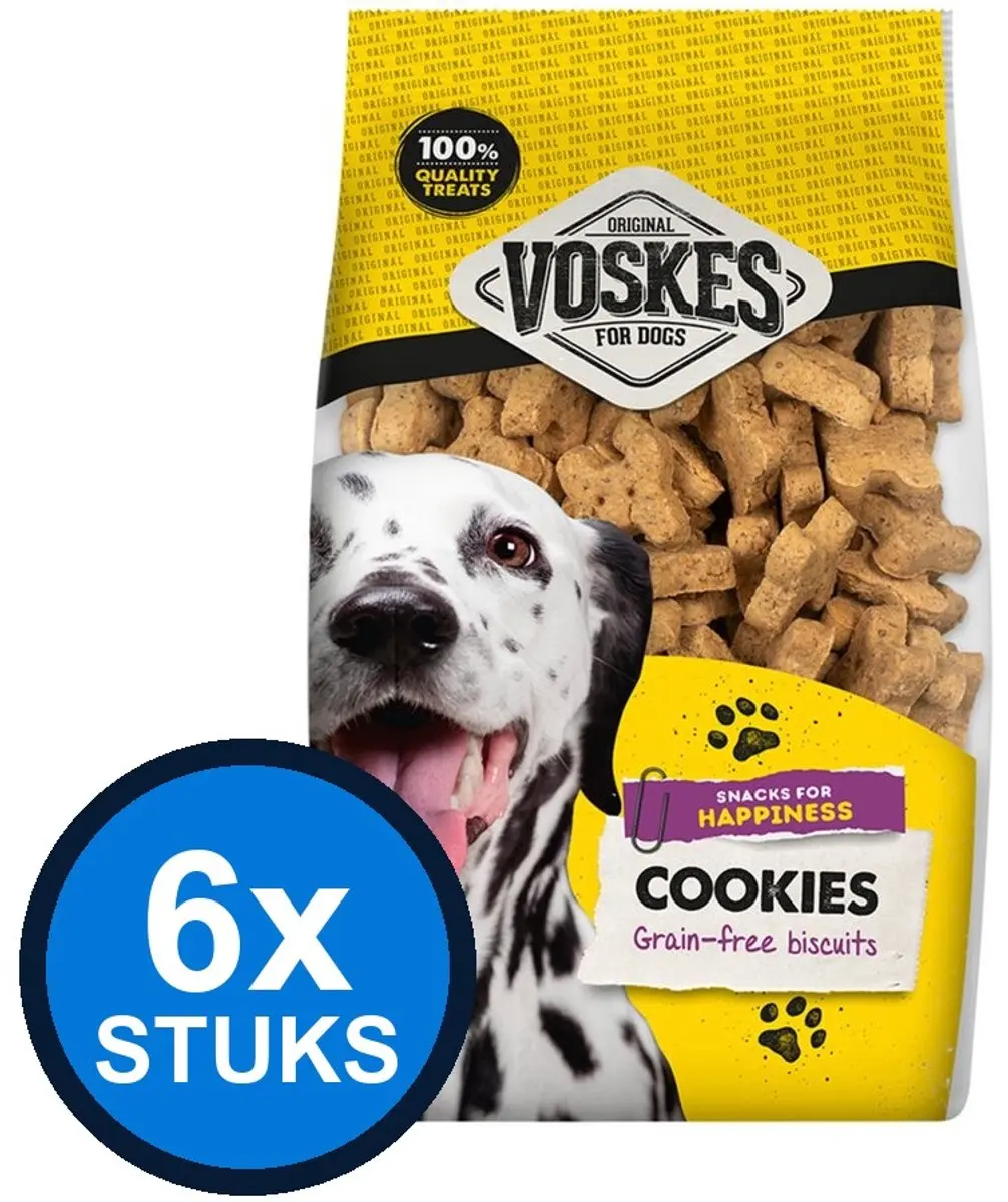 6x Voskes Graanvrije Koekjes
