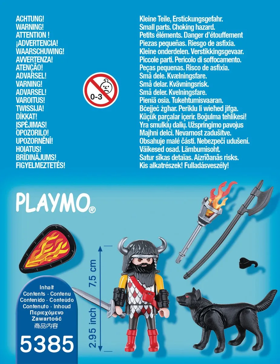 Playmobil Wolfskrijger 5385 - Multi Color