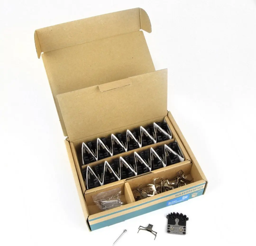 Shimano M8000/m9001 Remblokken Schijfrem Grijs 25 Pairs