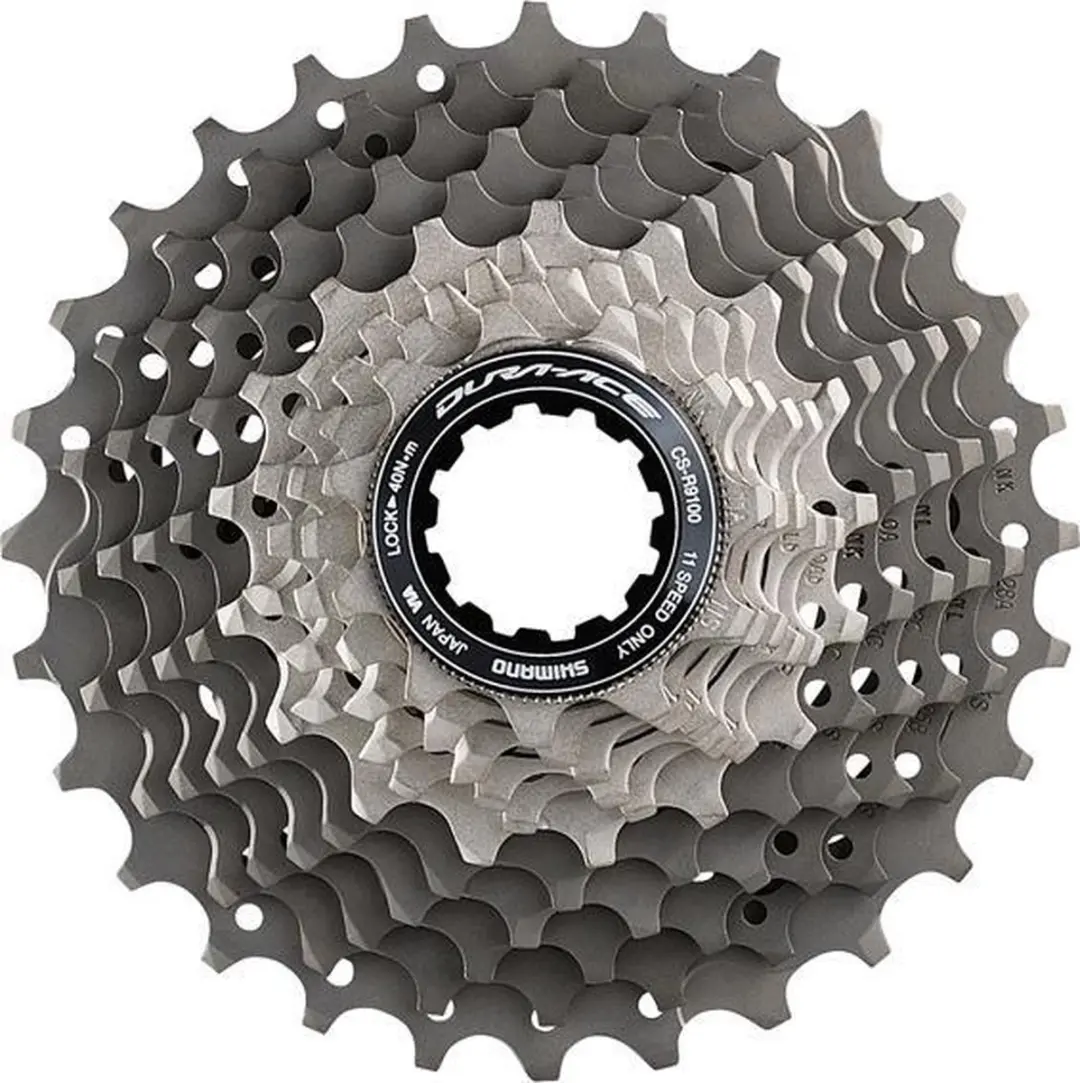Shimano Dura-Ace CS-R9100 Cassette 11-Speed 12-28T - Zwart