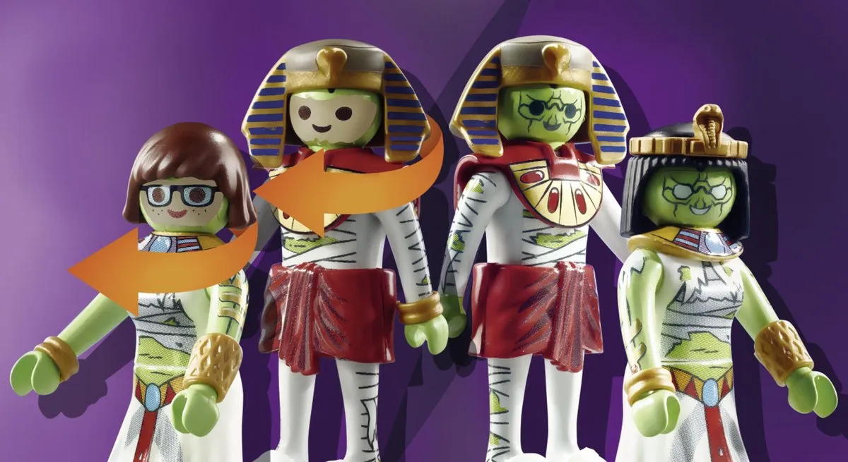 Playmobil Scooby-Doo! In Egypte 70365 - Multicolor
