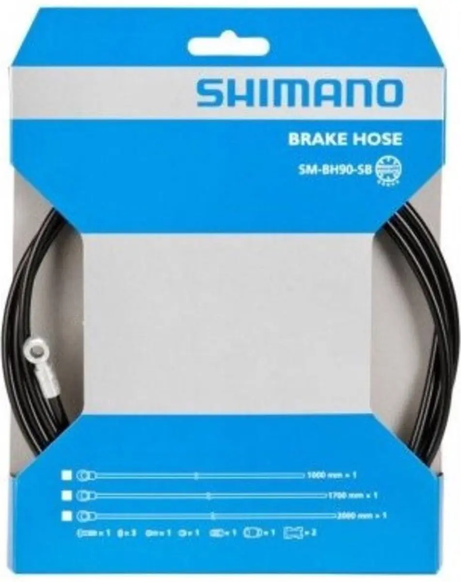 Shimano Sm-hb90 Schijfremleiding 1700mm - Zwart