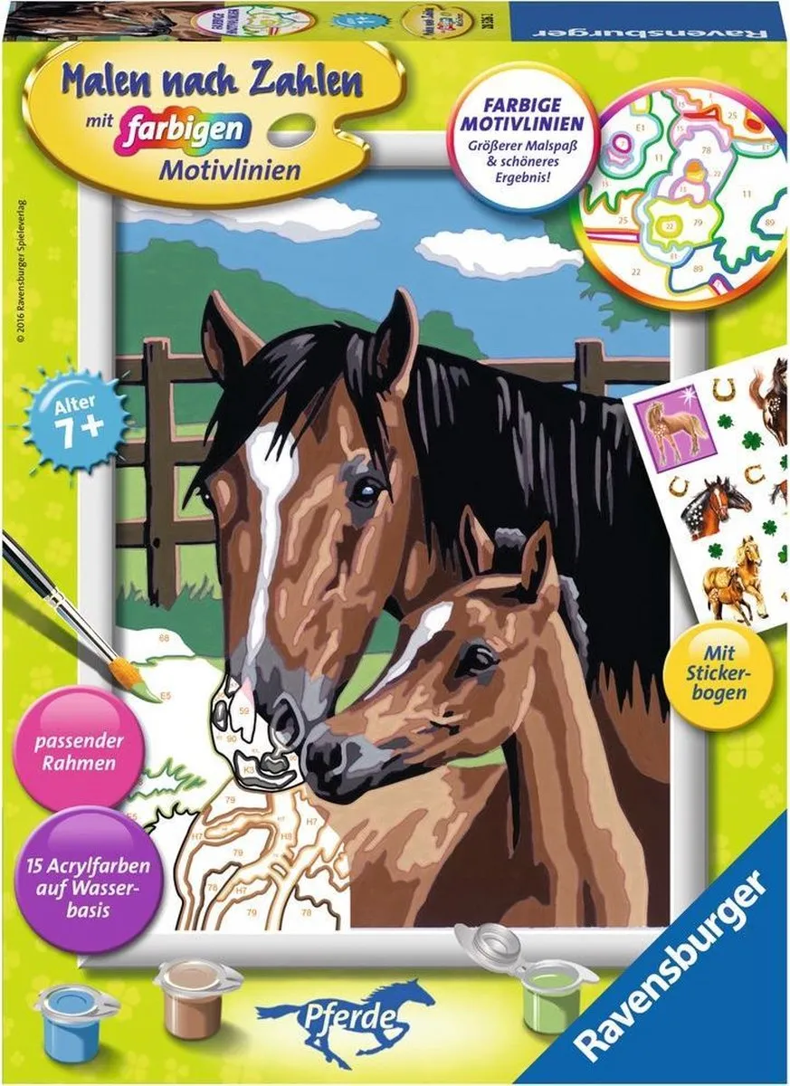 Ravensburger Kleuren op Nummer Set 28326