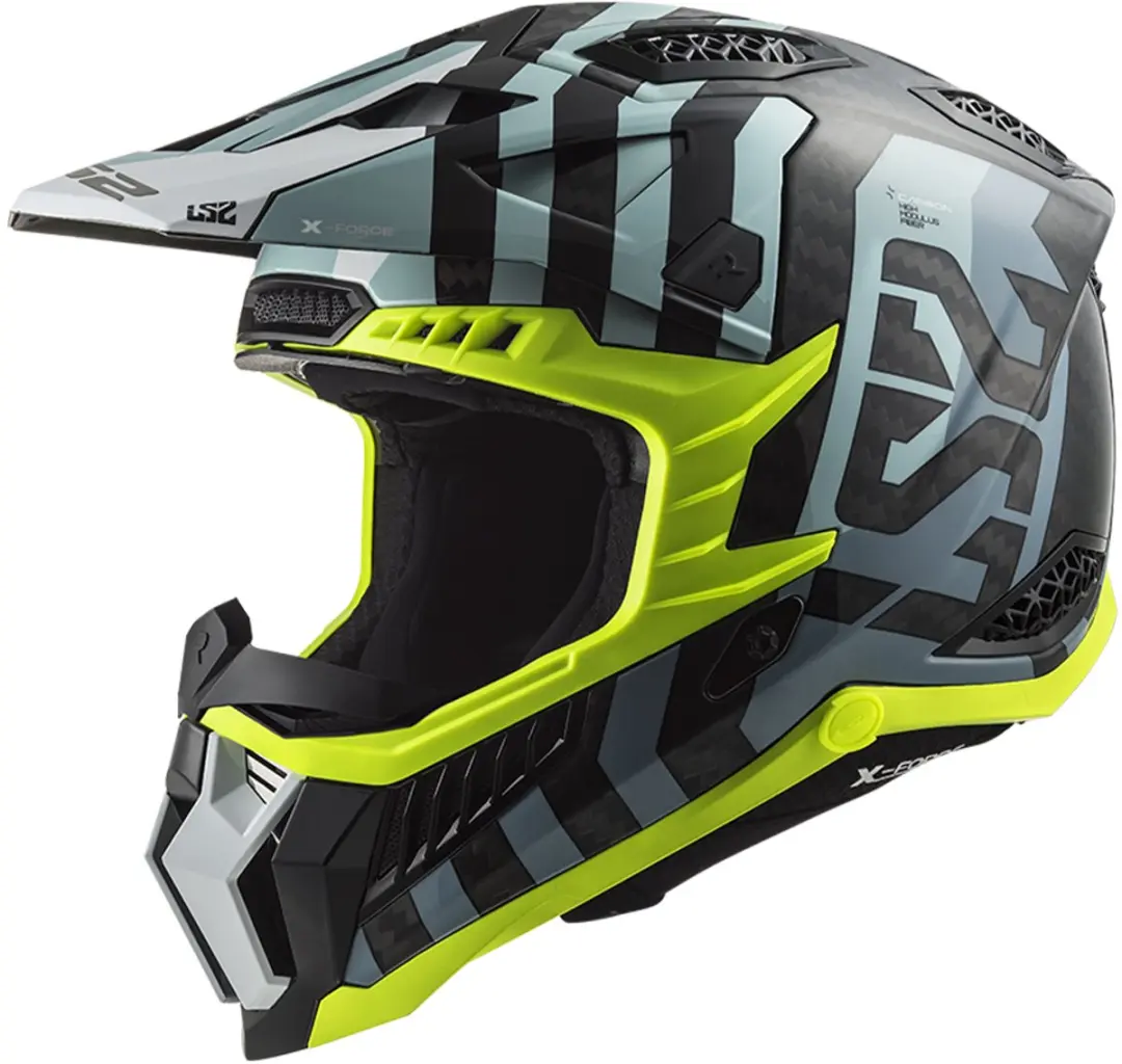 LS2 MX703 C X-Force Barrier Blauw Offroad Helm