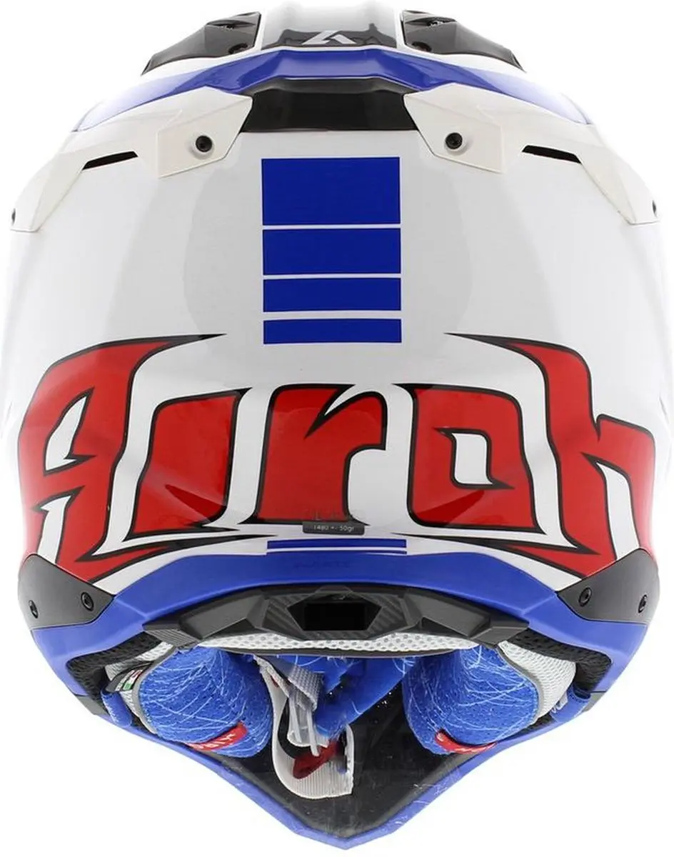 Airoh Aviator 3 Push Offroad Helm - XL - Blauw