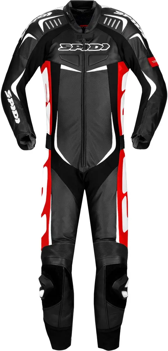 Spidi Track Wind Pro 1-Delig Pak Rood Zwart