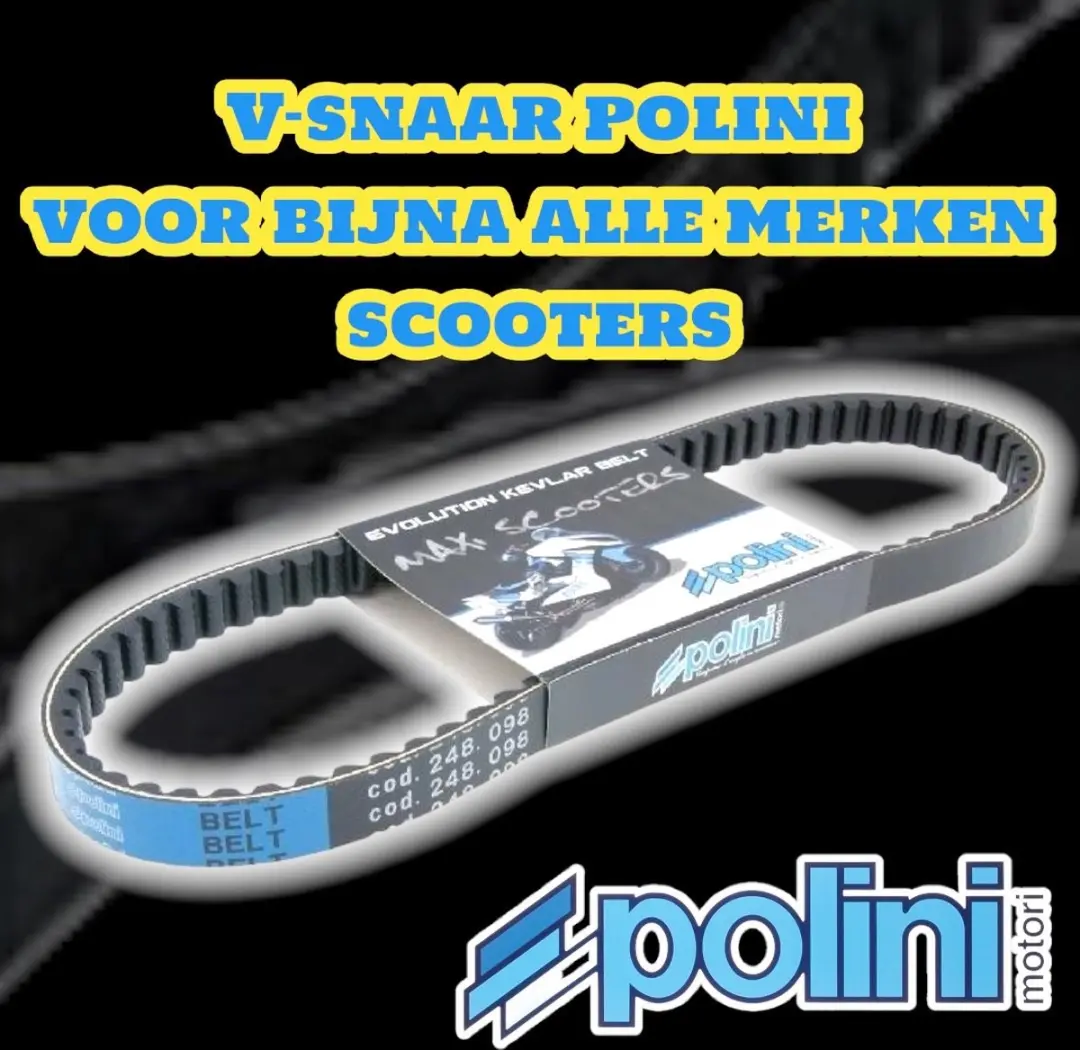 Polini V-snaar Peugeot Speedfight 1-2 / Viva City / Buxy / Looxor / Ludix / Jet Force / Elyseo