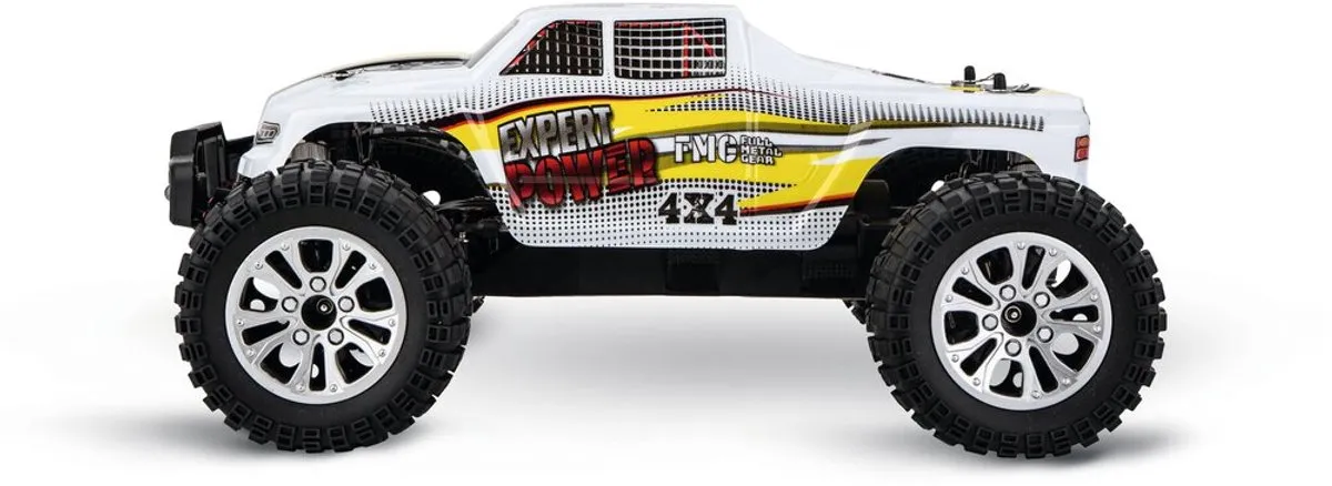 Carrera RC Offroad Pickup Expert RC CAR370102001 - 1:10 - Wit/Geel
