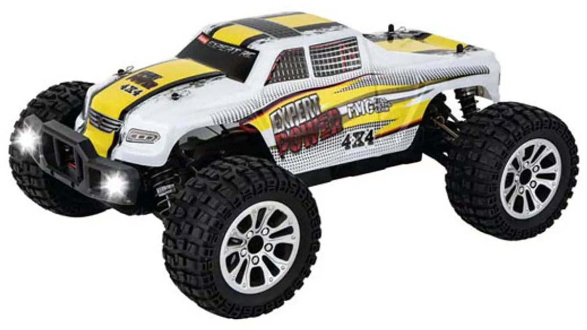 Carrera RC Offroad Pickup Expert RC CAR370102001 - 1:10 - Wit/Geel