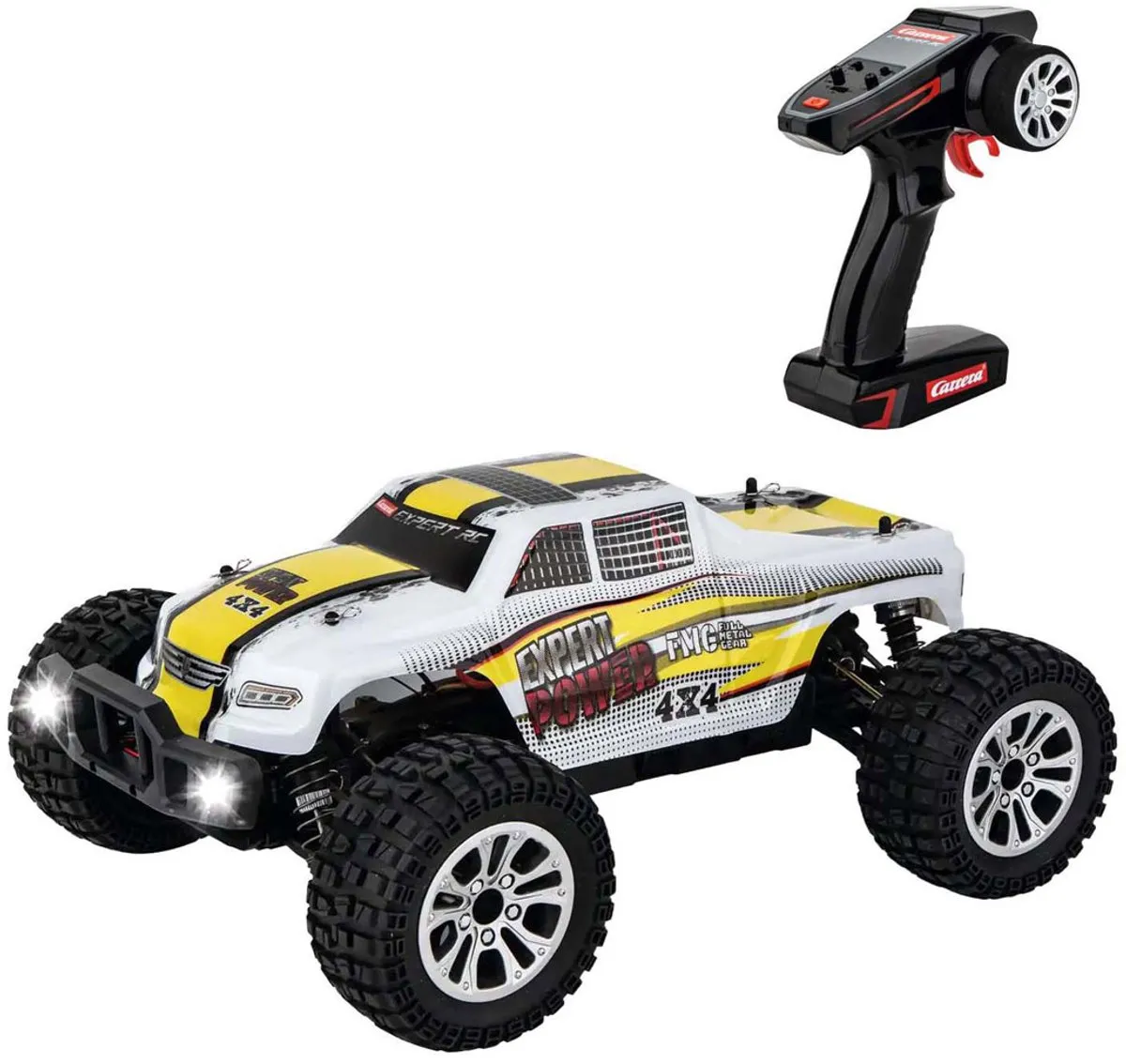 Carrera RC Offroad Pickup Expert RC CAR370102001 - 1:10 - Wit/Geel
