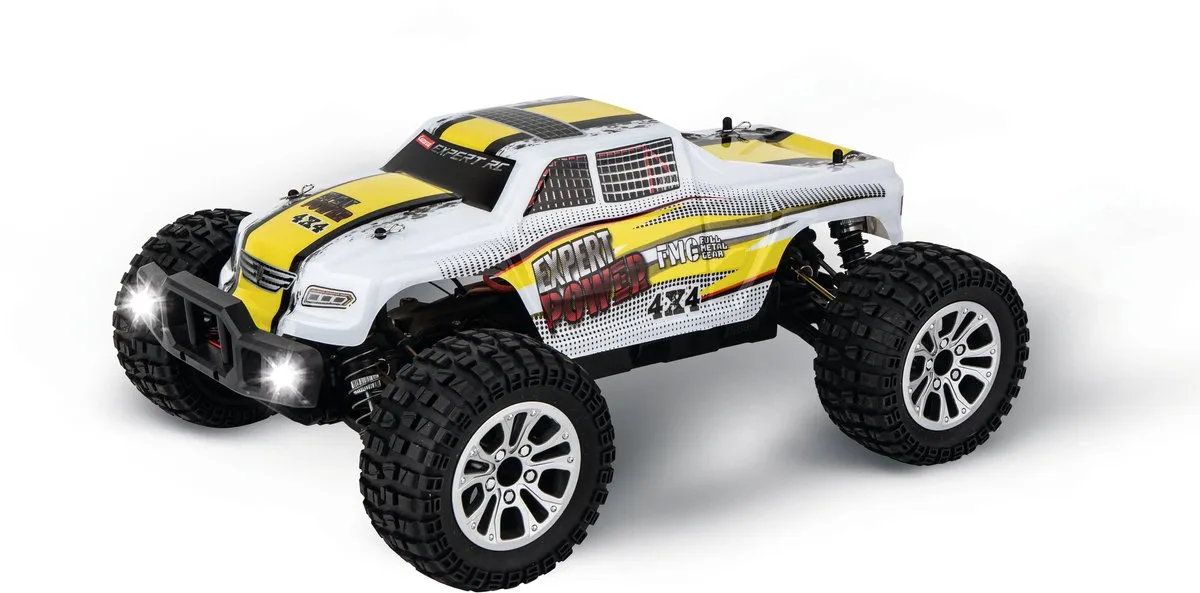 Carrera RC Offroad Pickup Expert RC CAR370102001 - 1:10 - Wit/Geel
