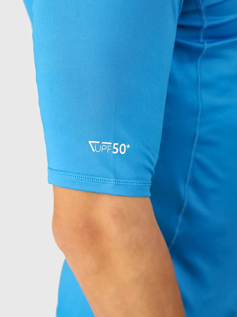 Brunotti Waveguard Heren Rashguard - Neon Blauw L - afbeelding 5 van 6